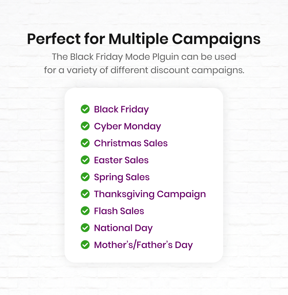 Black Friday / Cyber Monday Mode for WooCommerce - 15