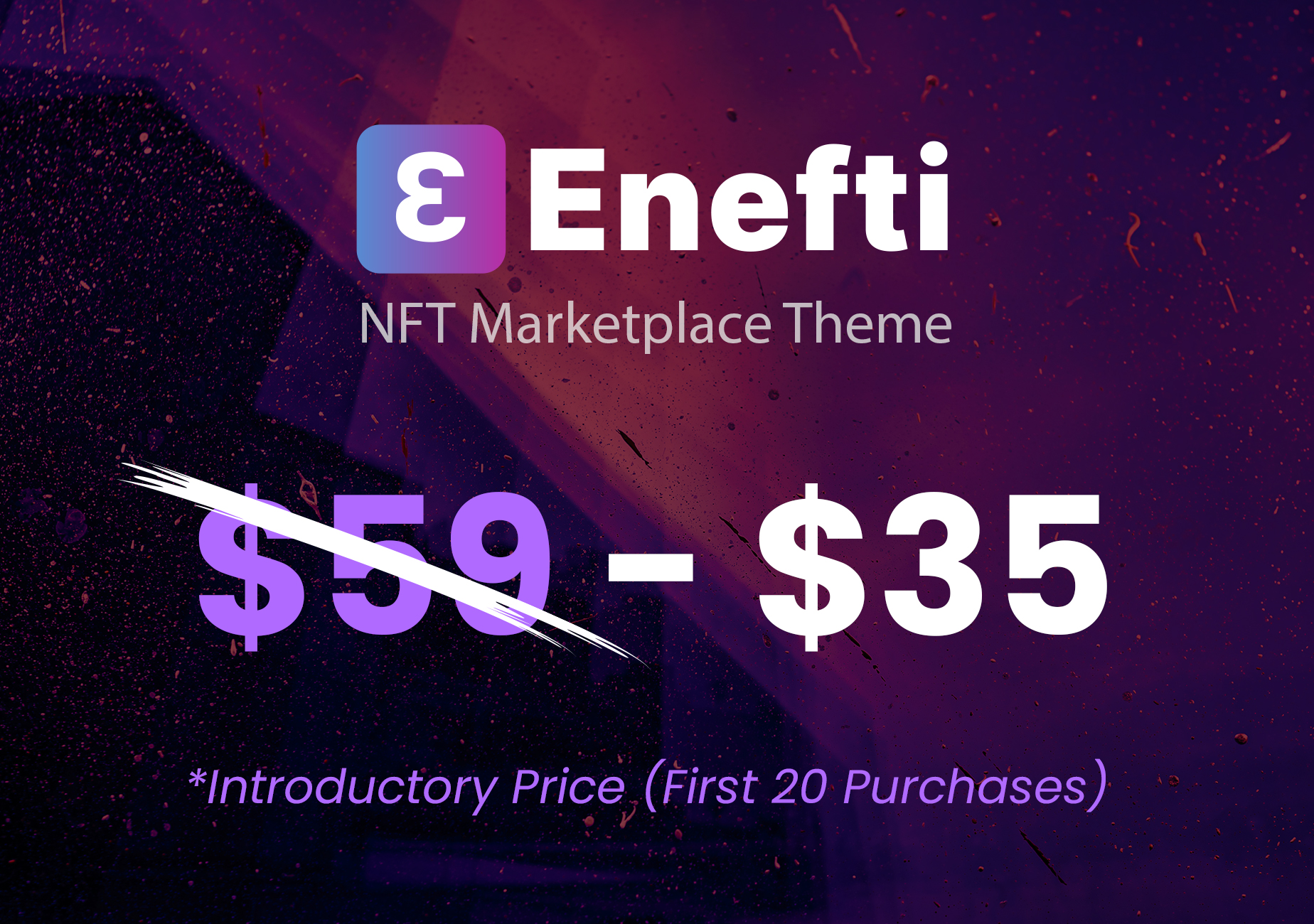 Enefti - NFT Marketplace Theme - 1