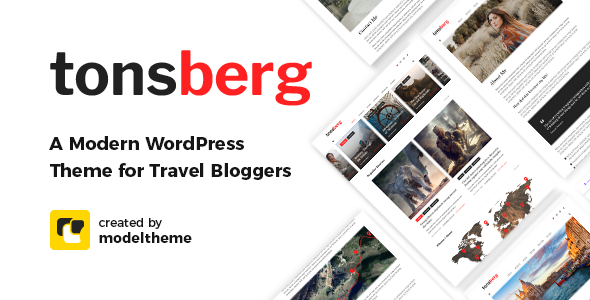 Tonsberg – Travel Blogging Theme