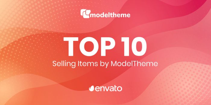 Top 10 Best Selling Themes by ModelTheme