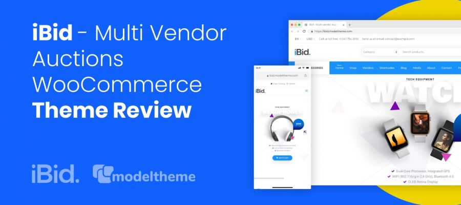 iBid Auctions Theme Review: Multi-Vendor Marketplace