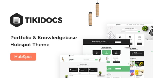 Tikidocs – Portfolio & Knowledgebase Hubspot Theme