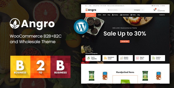 Angro – WooCommerce B2B & Wholesale Theme