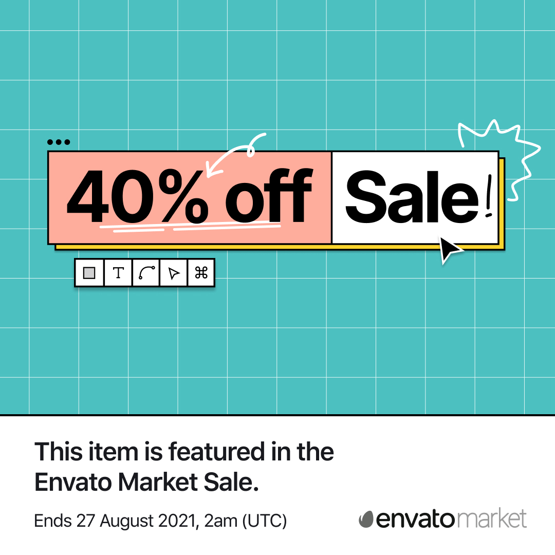 discounted themes on envato