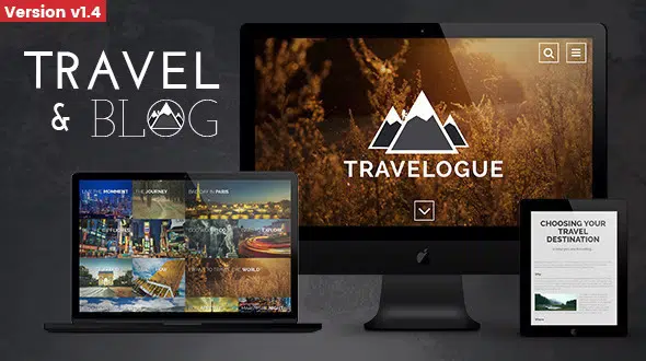 Travelogue – Travel Blog HTML Template