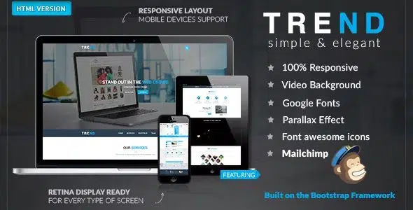 TREND – Multi-Purpose HTML Template