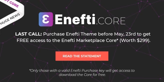 Public Statement: Enefti Marketplace Core (Pricing, Release Date & More)