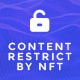 Restrict Content By NFT