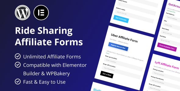 Ride Sharing Affiliate Forms